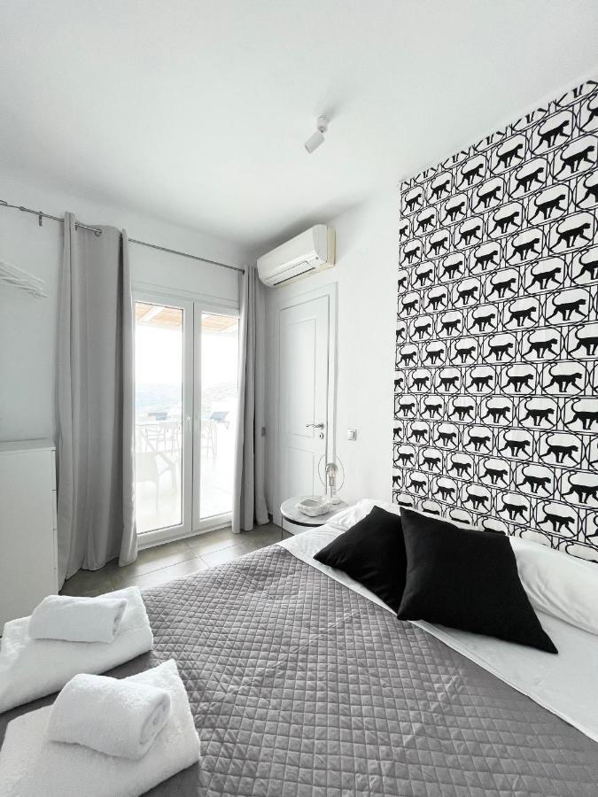Elia House With Amazing View On The Beach Mykonos Villa Mykonos Town Buitenkant foto
